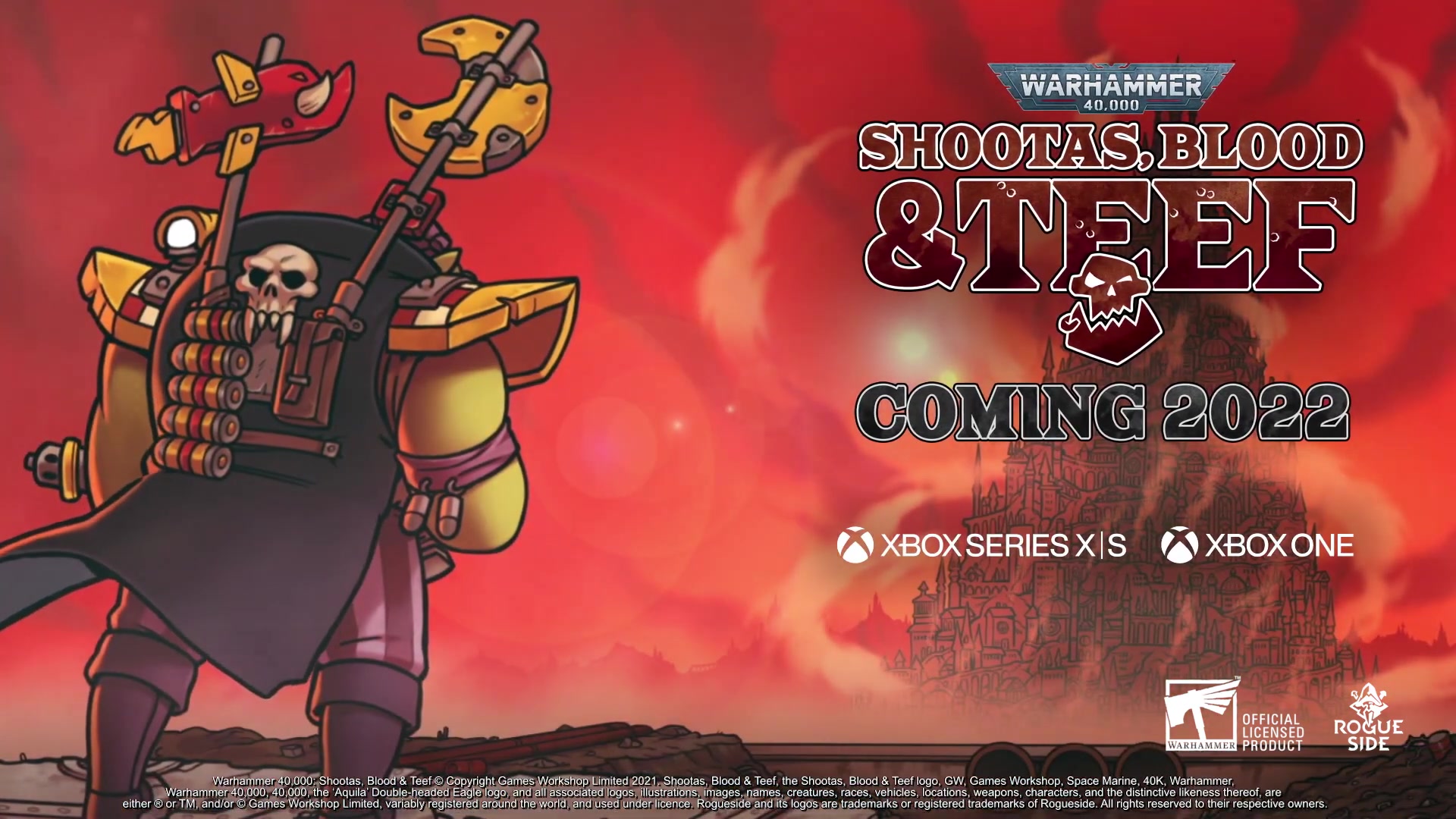 [图]Warhammer 40,000: Shootas, Blood & Teef - Announcement Trailer