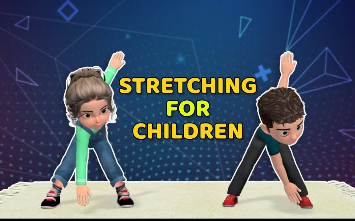 [图]12分钟儿童拉伸：热身运动（12 MIN STRETCHING FOR CHILDREN: WARM-UP ROUTINE）