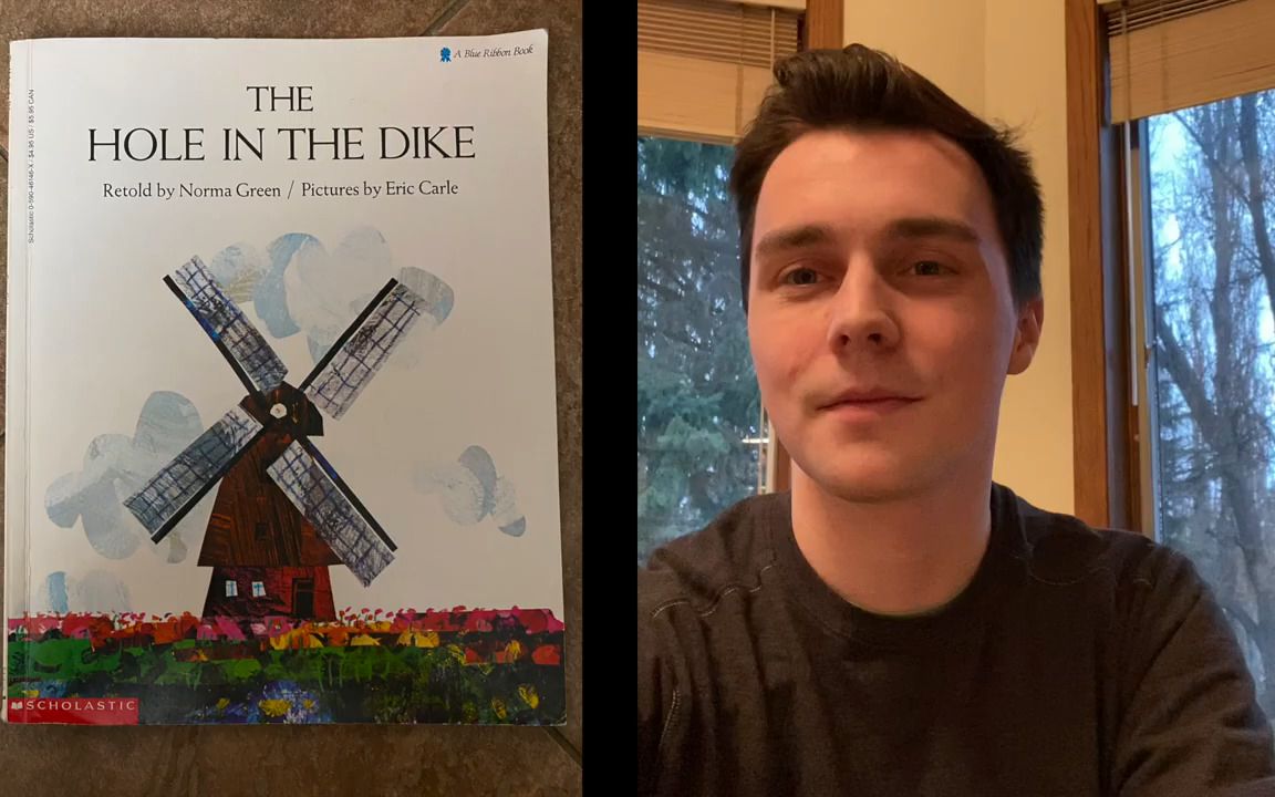 [图]The Hole in the Dike by Eric Carle卡尔老爷爷经典儿童英文启蒙绘本