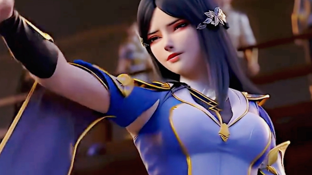 国漫女神柳菲黑丝好看