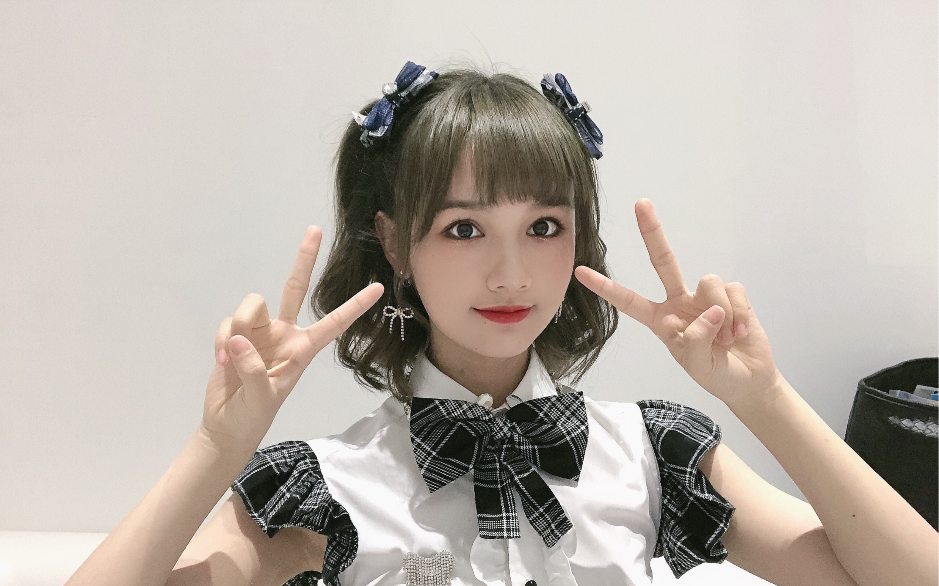 【刘念-akb48teamsh】[念崽]精致少女偶像的卷发教程2.