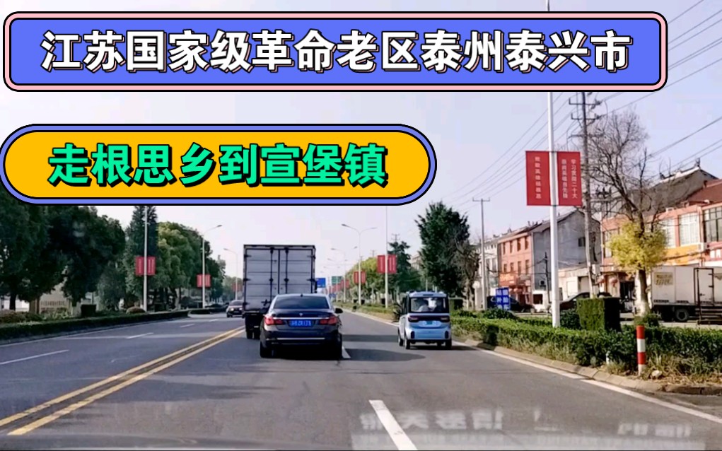 江苏国家级革命老区泰州泰兴市,走根思乡到宣堡镇,完美的乡村!哔哩哔哩bilibili