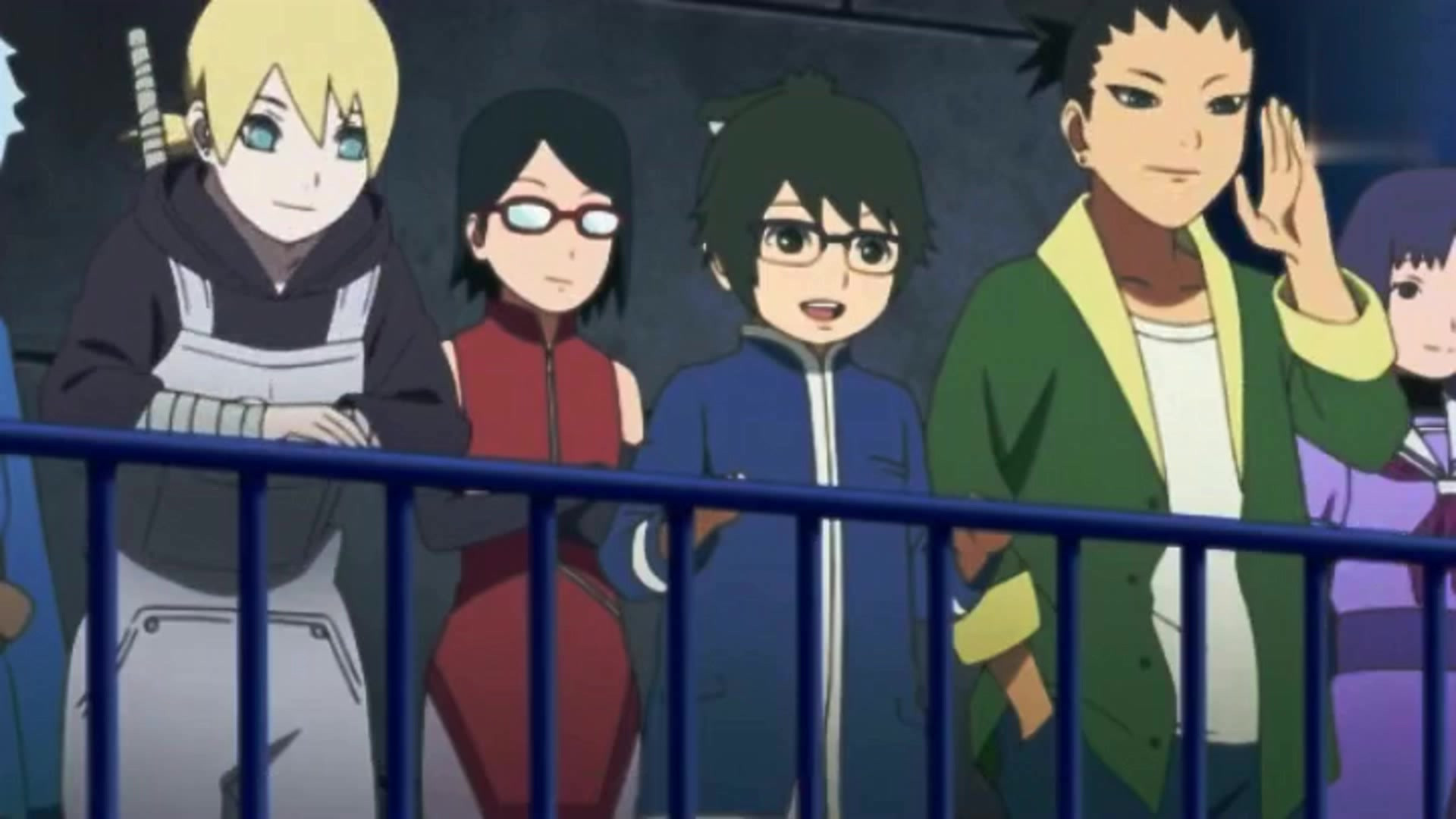 火影忍者:神乐vs博人!神乐剑术太强,连班长和蝶蝶都为之痴迷