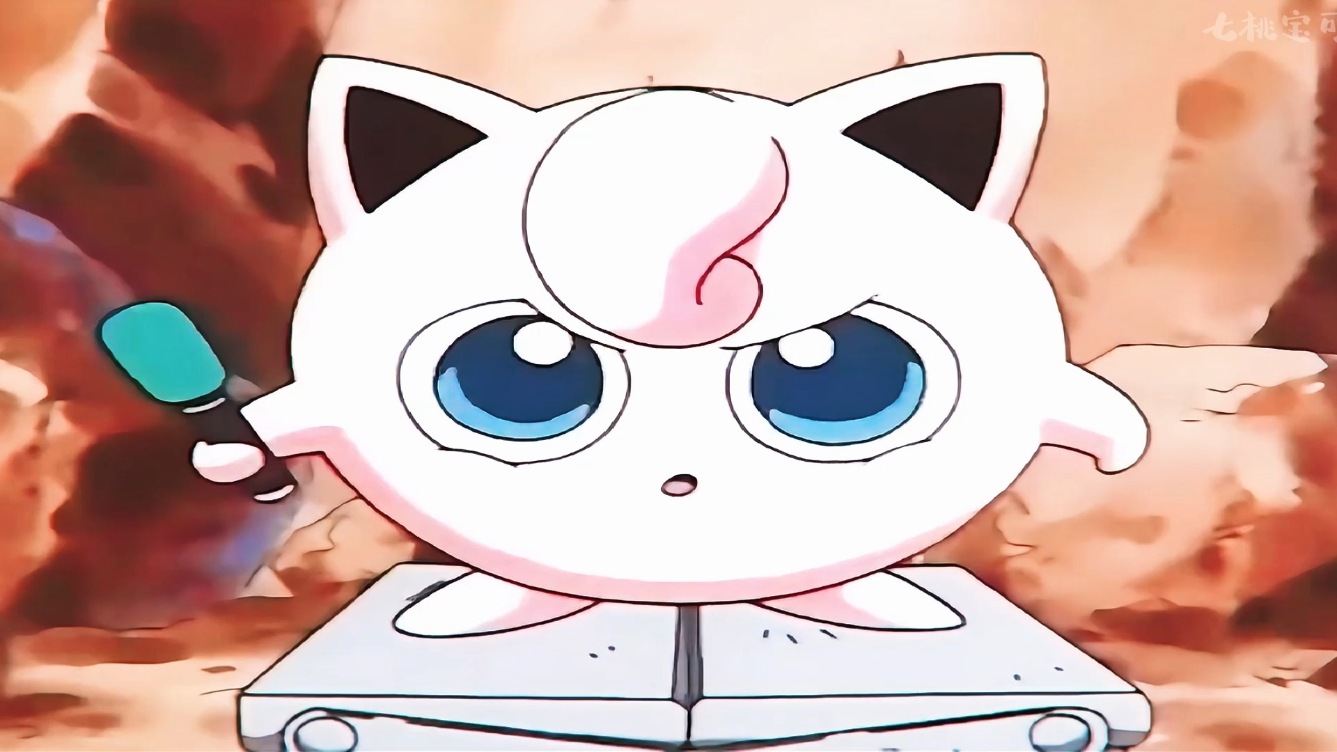 爱生气的气鼓鼓的胖丁