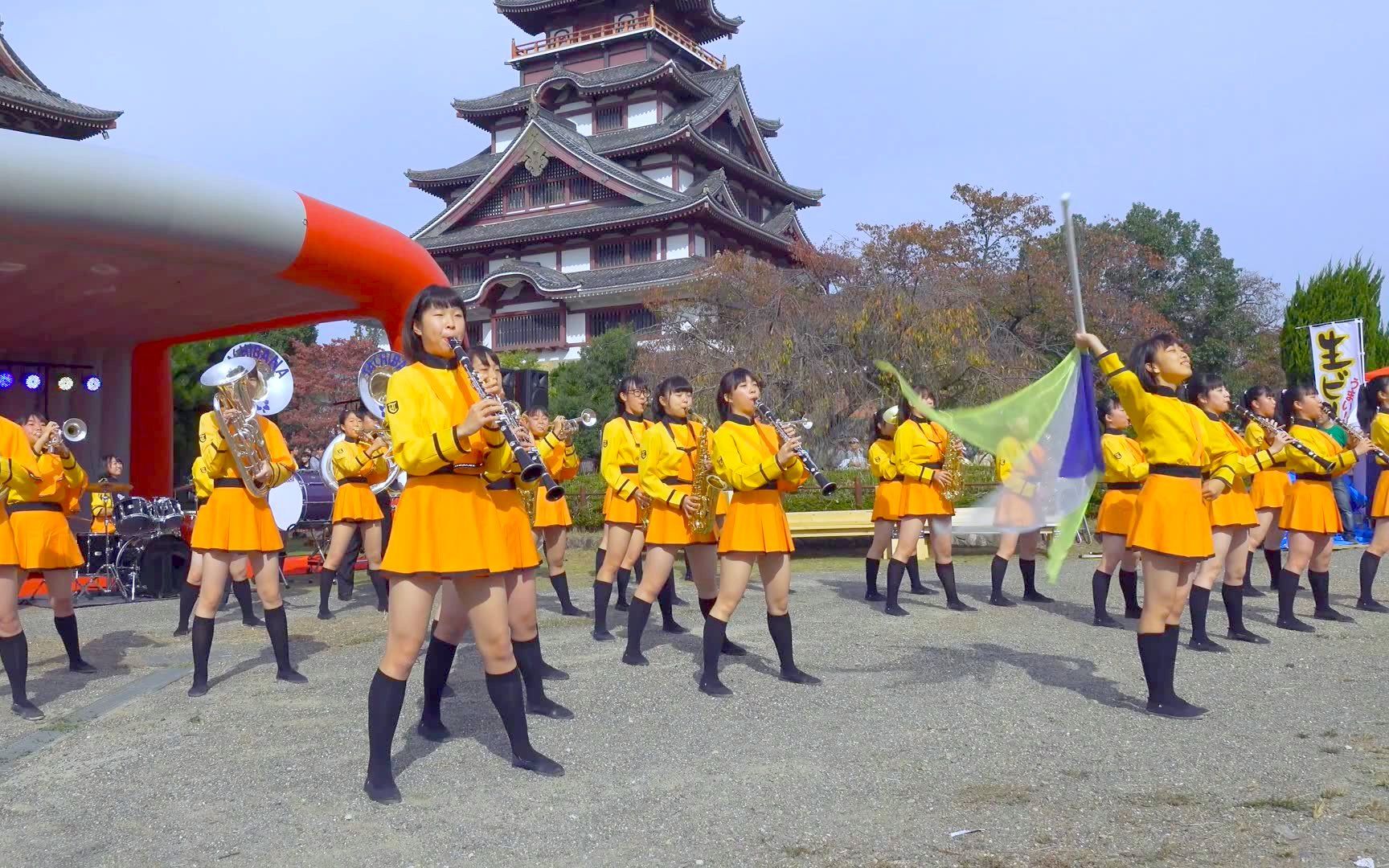 京都橘高校 関西 京都府 伏見 桃山城運動公園 お城祭り2019