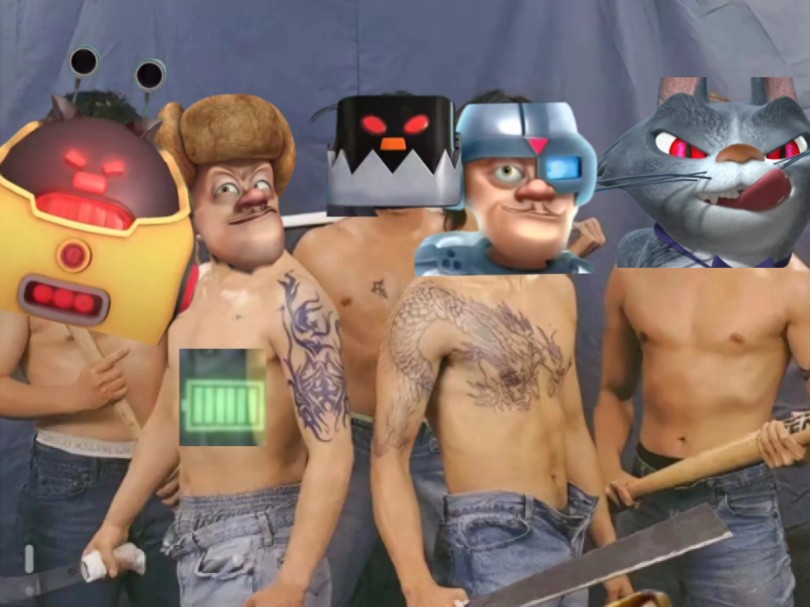 [熊出没]出来打臭狗熊