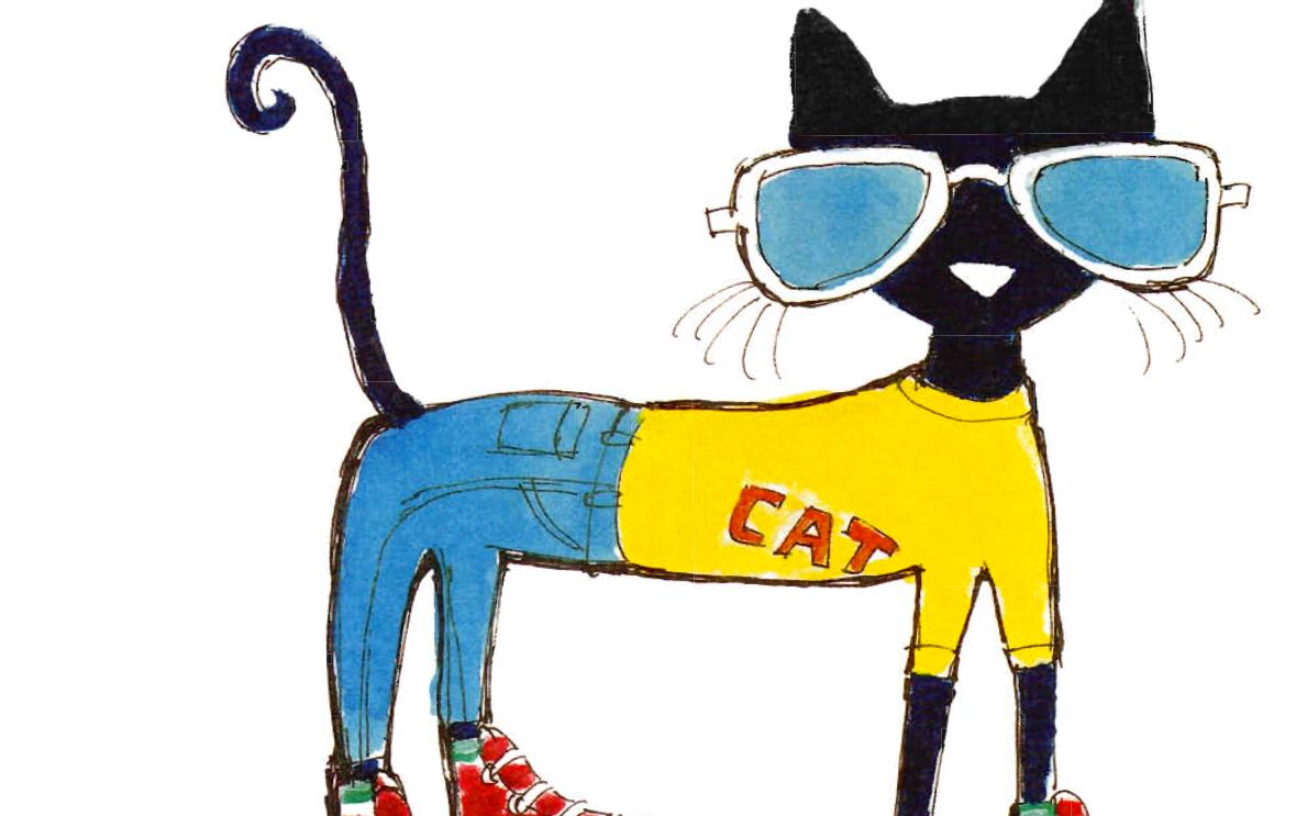 [图]Pete the Cat - Too Cool for School 原版原声绘本