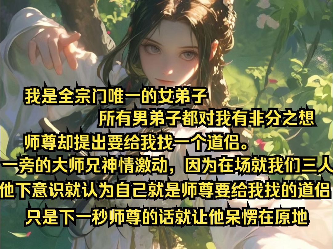 一旁的大师兄神情激动,因为在场就我们三人,他下意识就认为,自己就是
