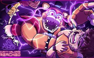 Download Video: 【FNAF 连载有声漫画/熟肉】最精彩的一集！！素质Moon一脚秒了被控的Freddy！你Sun跟Monty有一腿？！ ～梦幻结局 p7