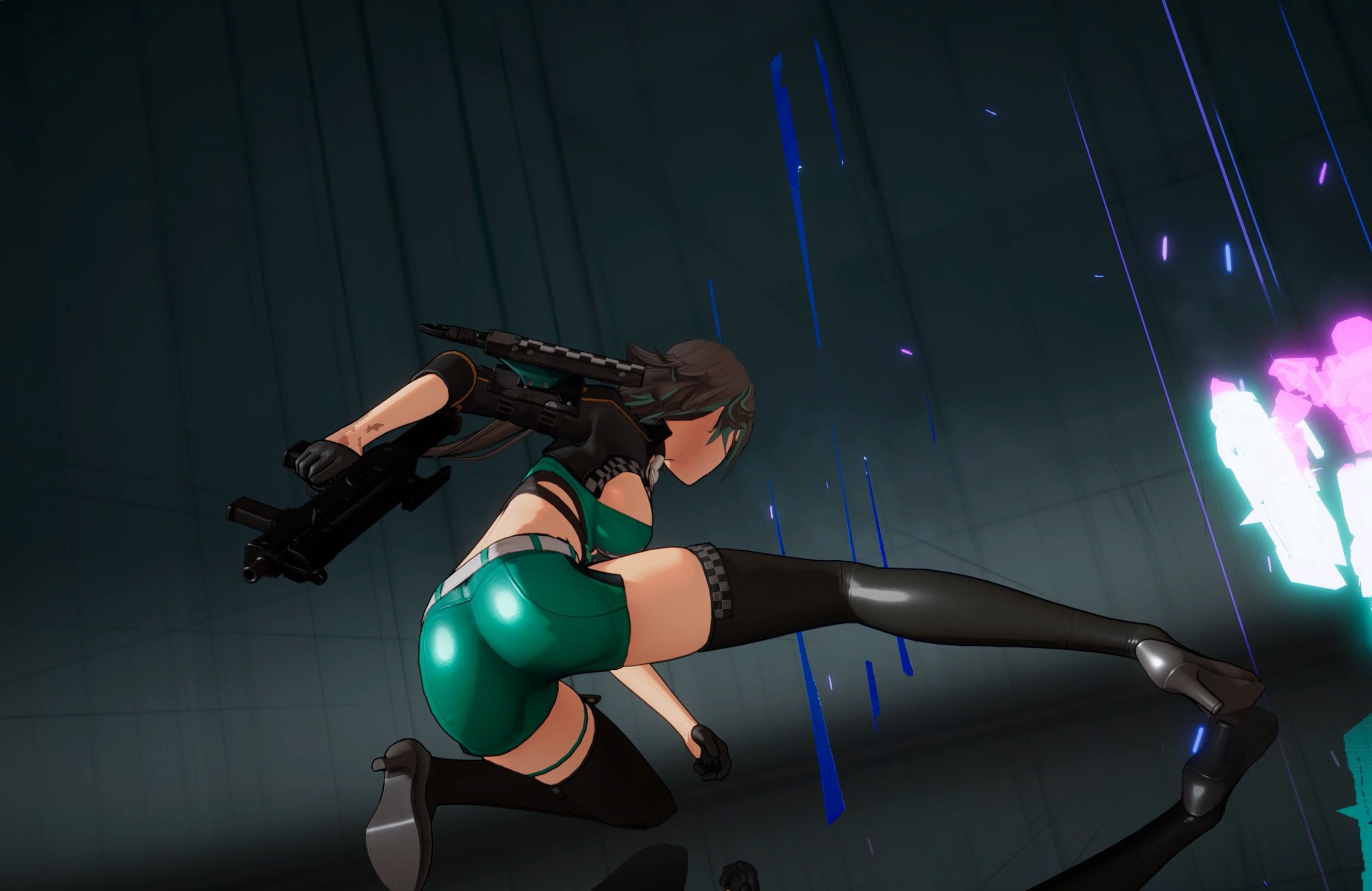 少女前线2 朝晖 赛车皮肤鉴赏