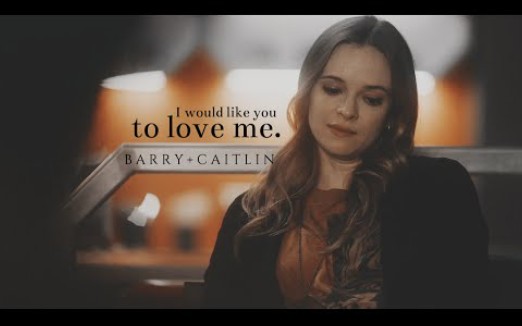 [图]闪电侠：barry+caitlin; i would like you to love me