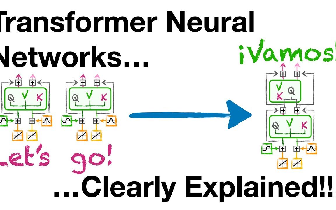 [图]【搬运】StatQuest 讲的Transformer