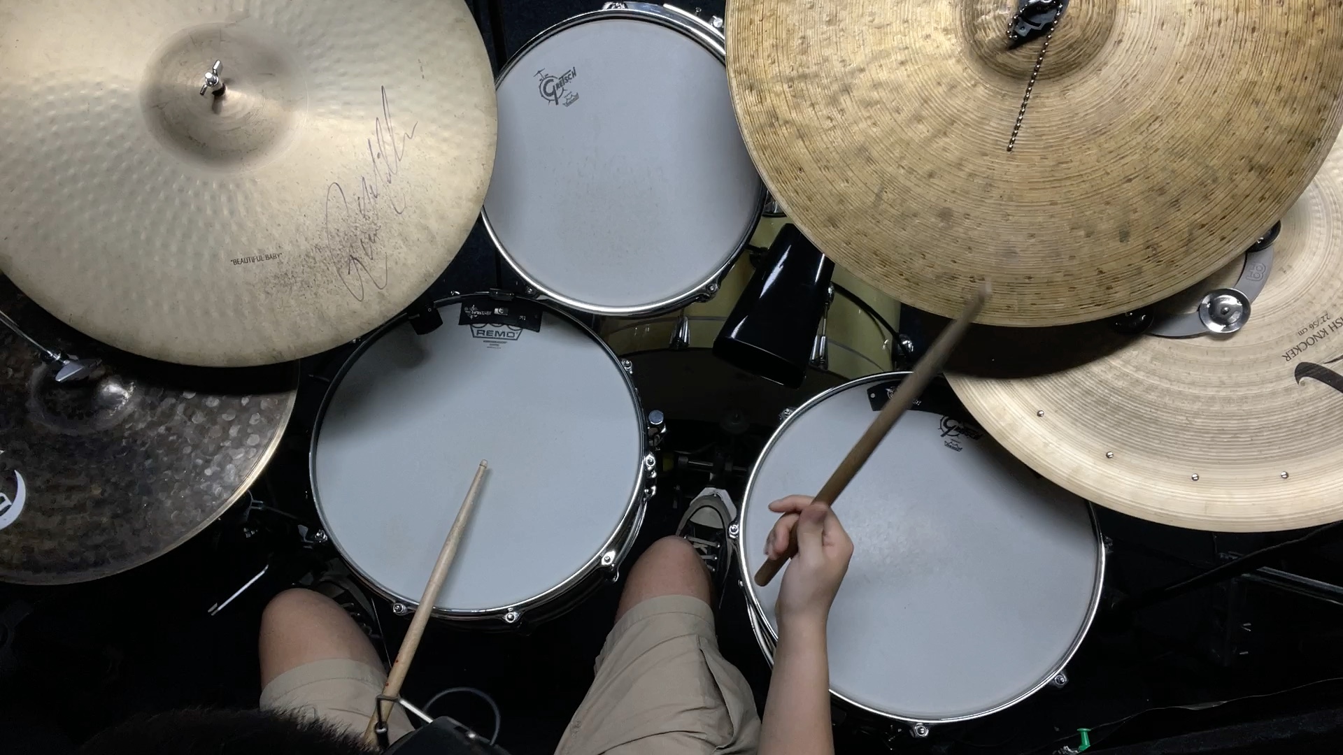 架子鼓,爵士乐大乐队曲目练习,stros place.