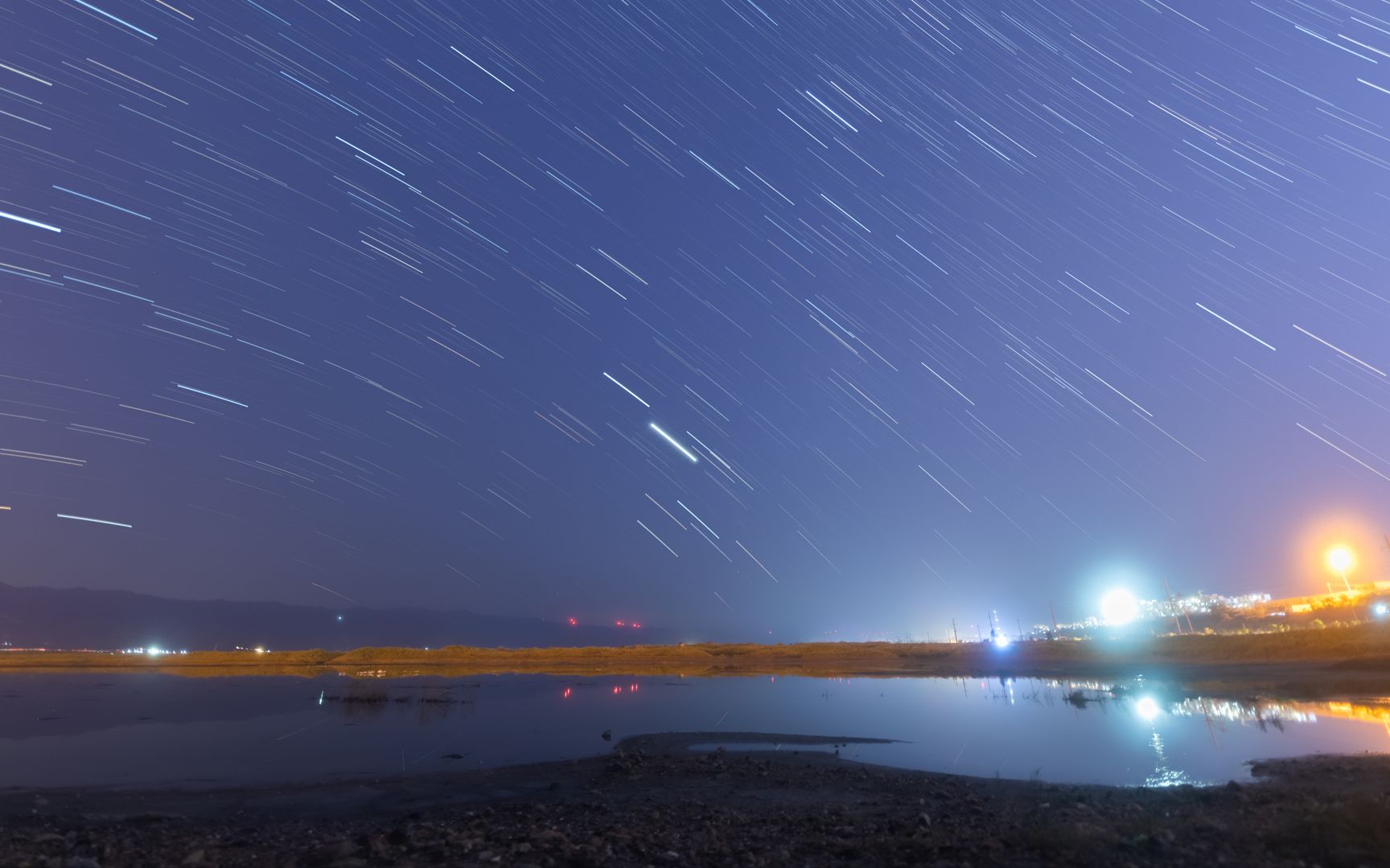 [图]中国星空山西运城盐湖~