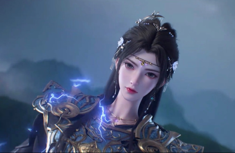 【完美世界】清漪身披雷帝战甲,绝美