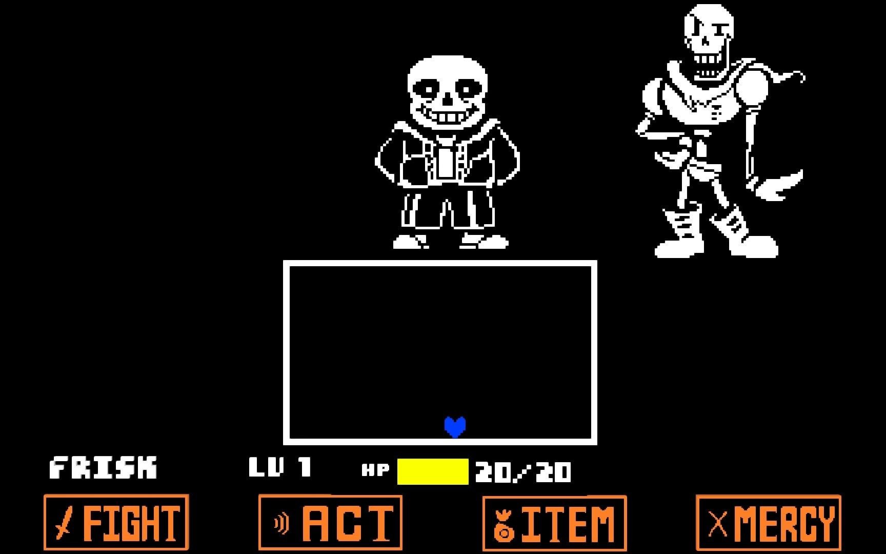 【undertale动画】和平线sans战前三回合!