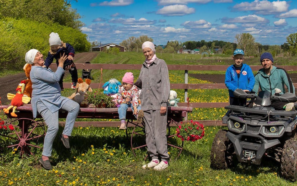 俄罗斯农场主的日常生活