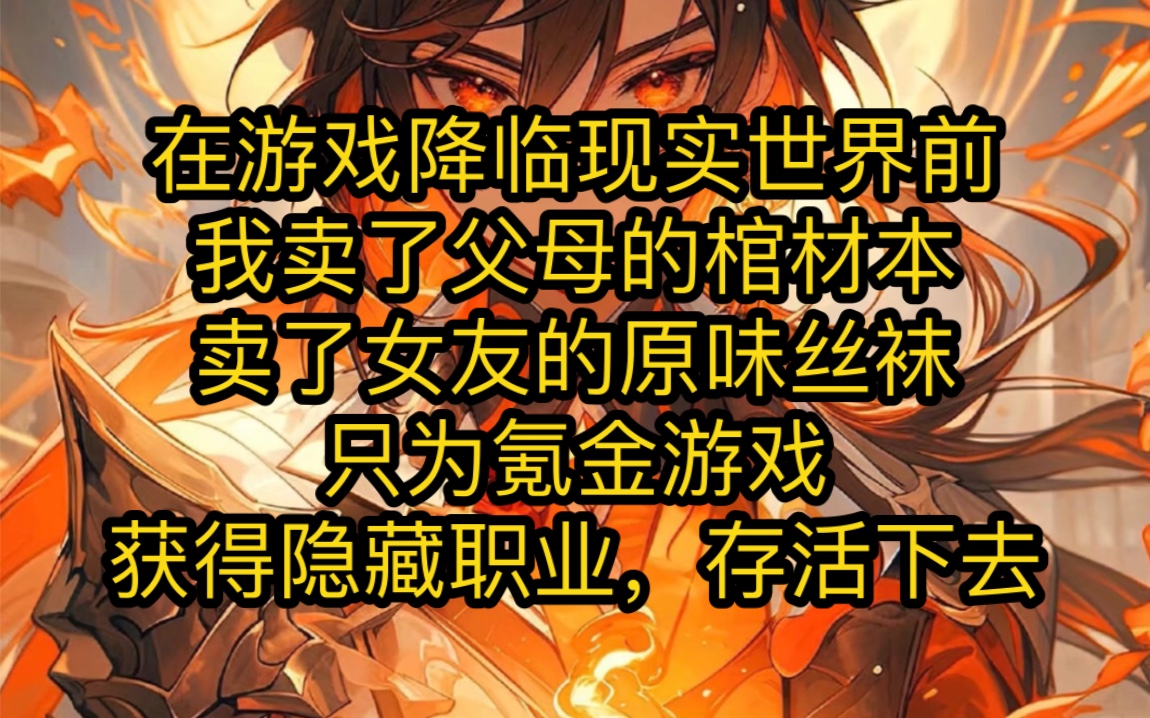 [图]（茗：非克金主）我重生回【末日黎明】游戏降临现实世界前 趁充值通道未关闭，我散尽家财，氪金十亿 激活游戏隐藏职业：SSS级剑仙 清空交易场食物，装备，材料