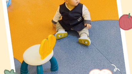 牙牙学语的你们两步一回头!