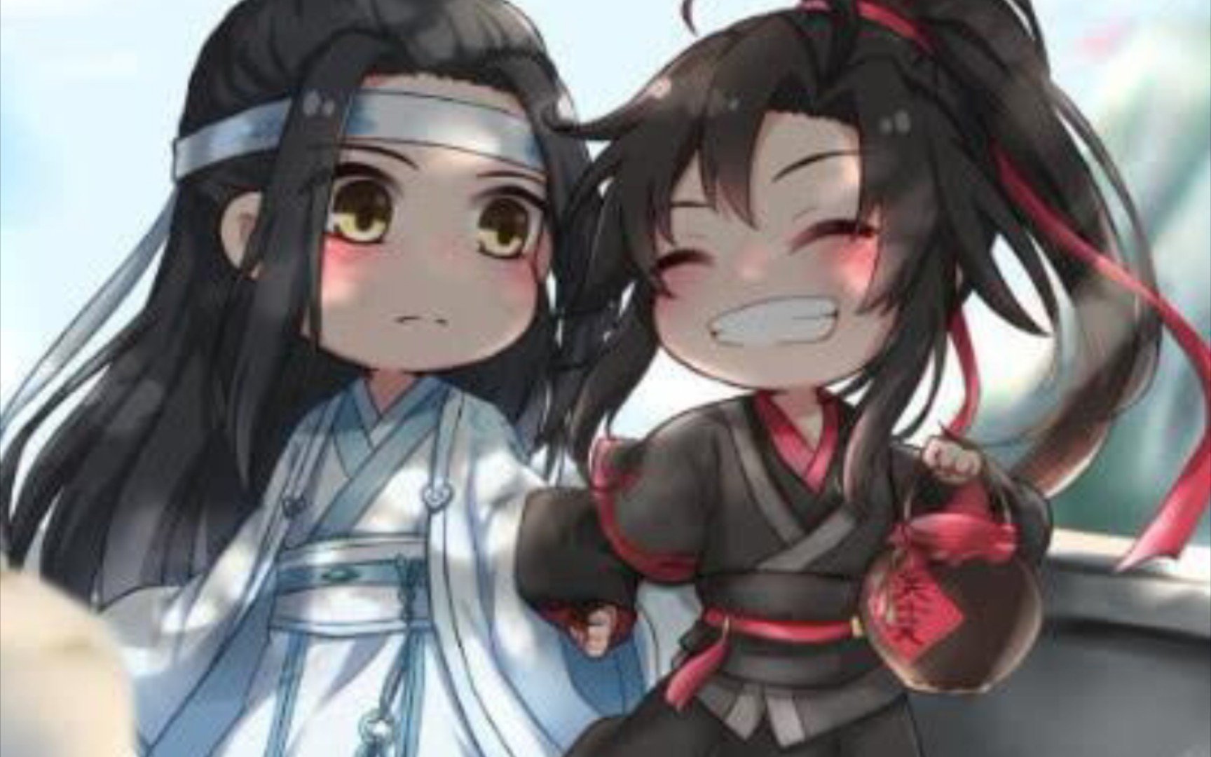 魔道祖师q版 | awml羡羡太萌惹 | 这么可爱的羡羡忘机怎么招架得住