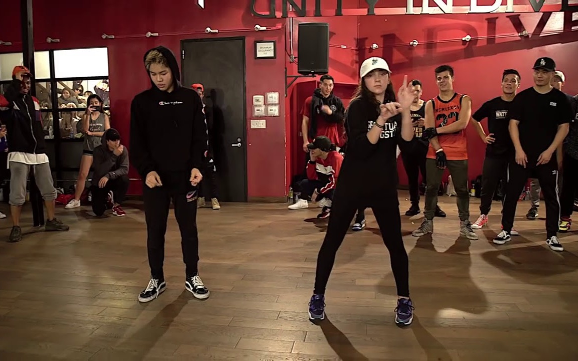 [红房子最强合辑]萝莉kaycee rice与帅少年sean lew合作舞蹈合辑,这个