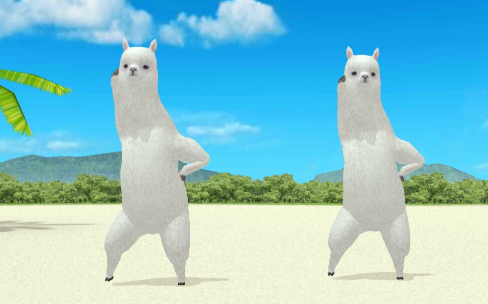 【魔性羊驼 性感尬舞】稻香-周杰伦