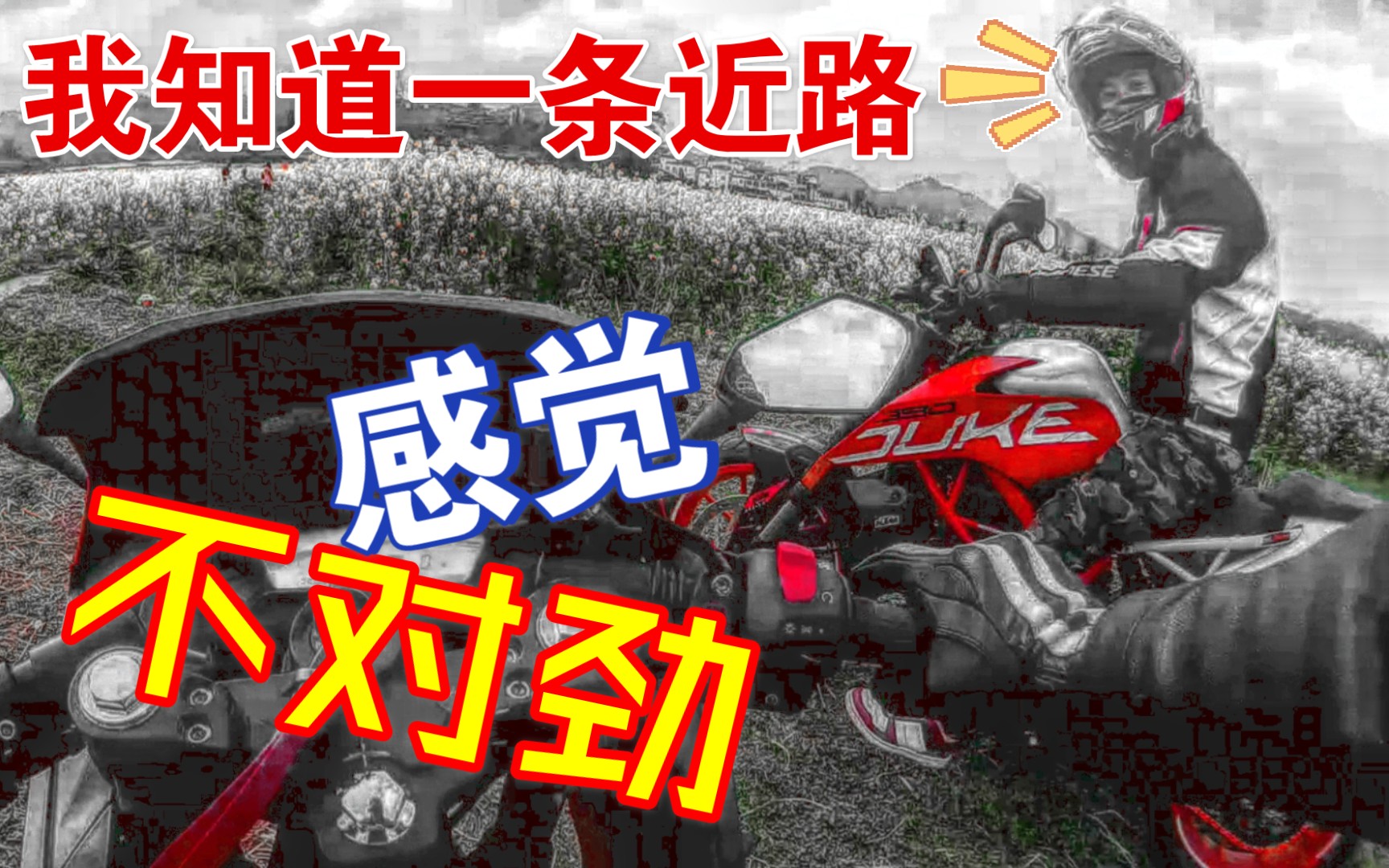 骑仿赛永远不要相信ktm车主说"我知道一条近路"