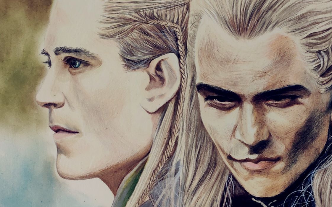 【彩铅手绘】精灵王子