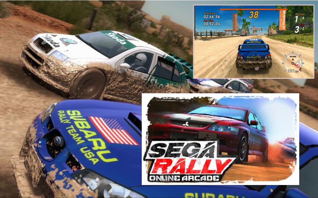 画面大幅进化 经典赛车 网络对战 世嘉拉力 街机在线版 xbox360