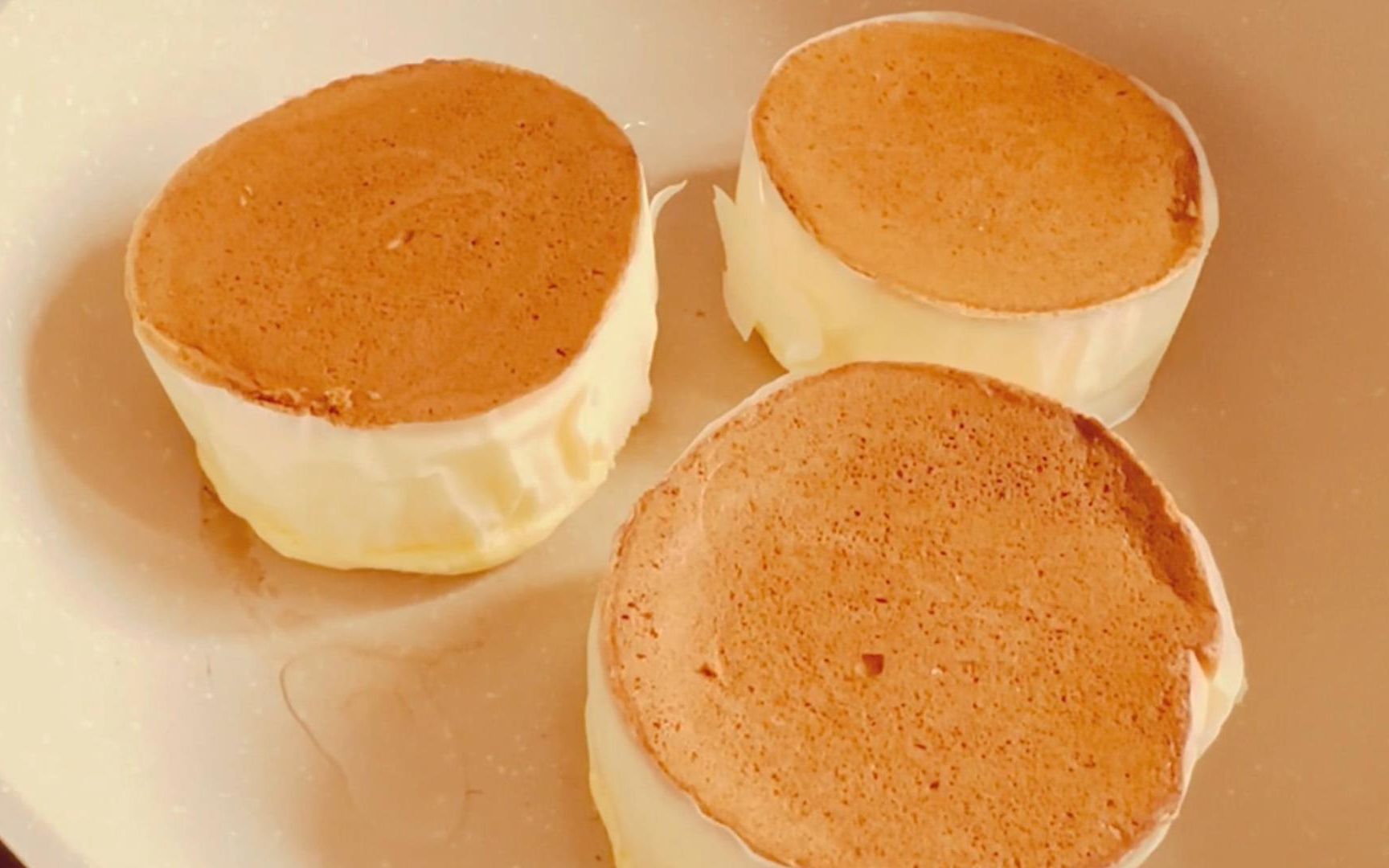 日本小吃 自制舒芙蕾松饼 简单易做