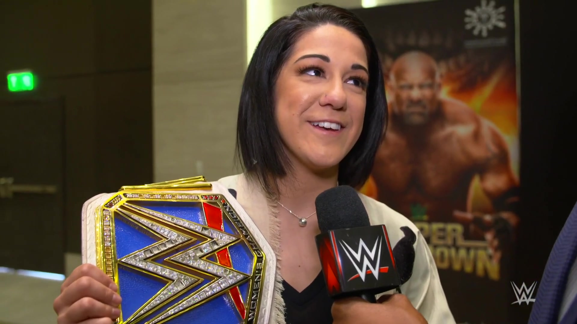 bayleys confidence at all-time high before wwe super showdown