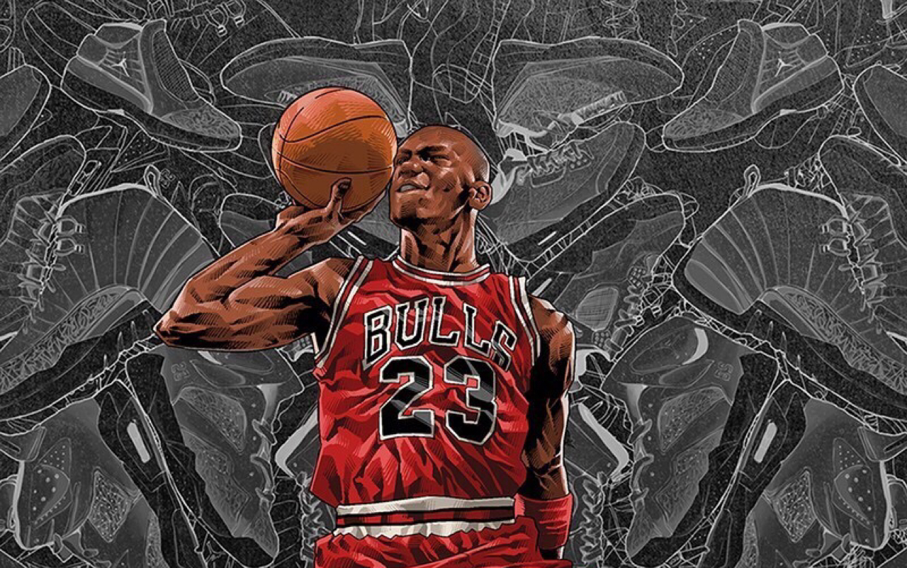 游戏中的乔丹也是那么无解