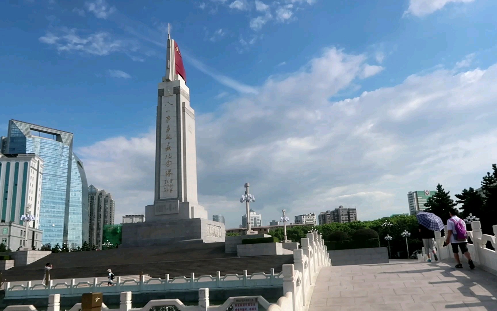 八一广场照片图片