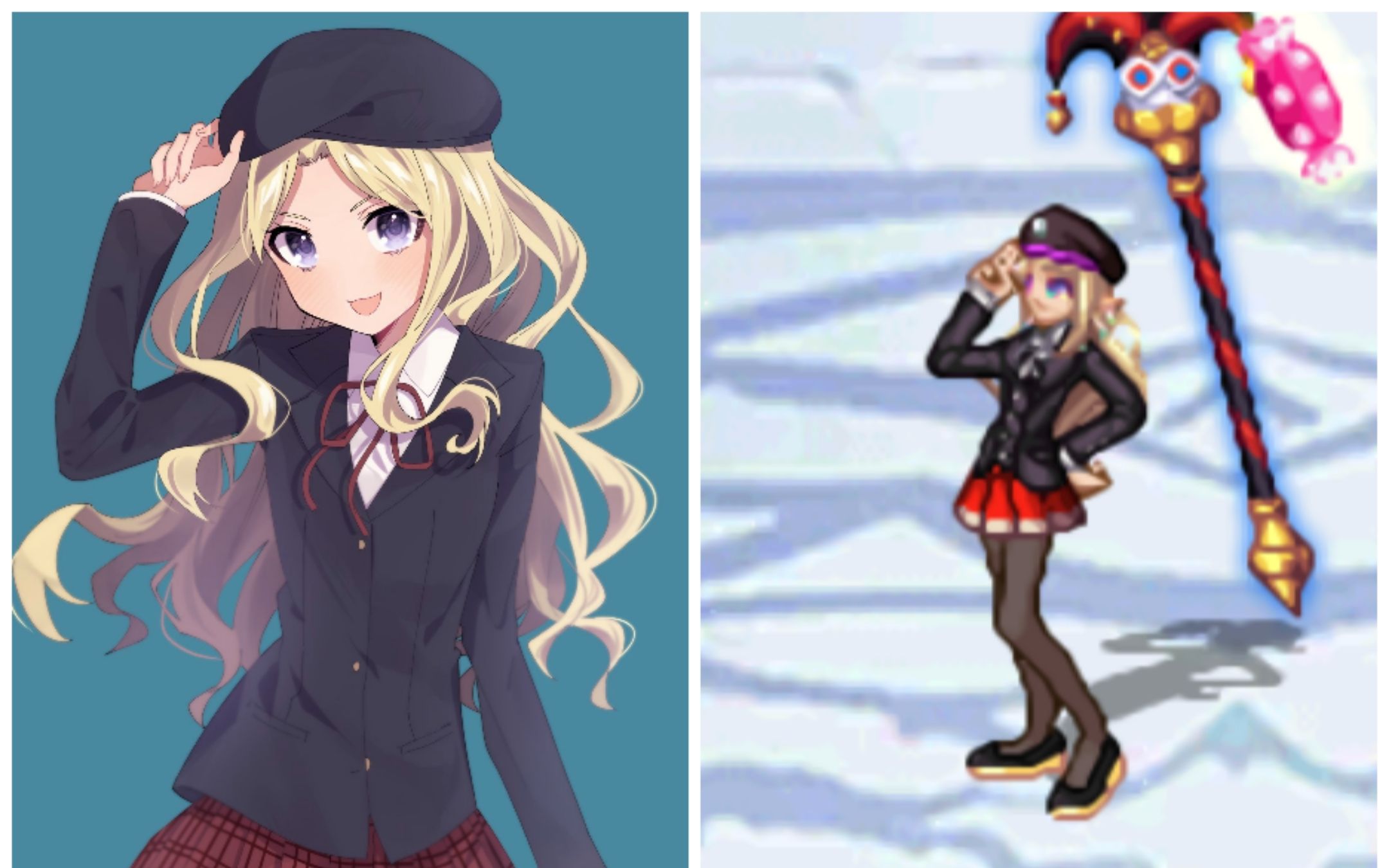 【dnf】女法时装分享 cos芙兰达 可爱捏~ 麦野?干.干什么了?