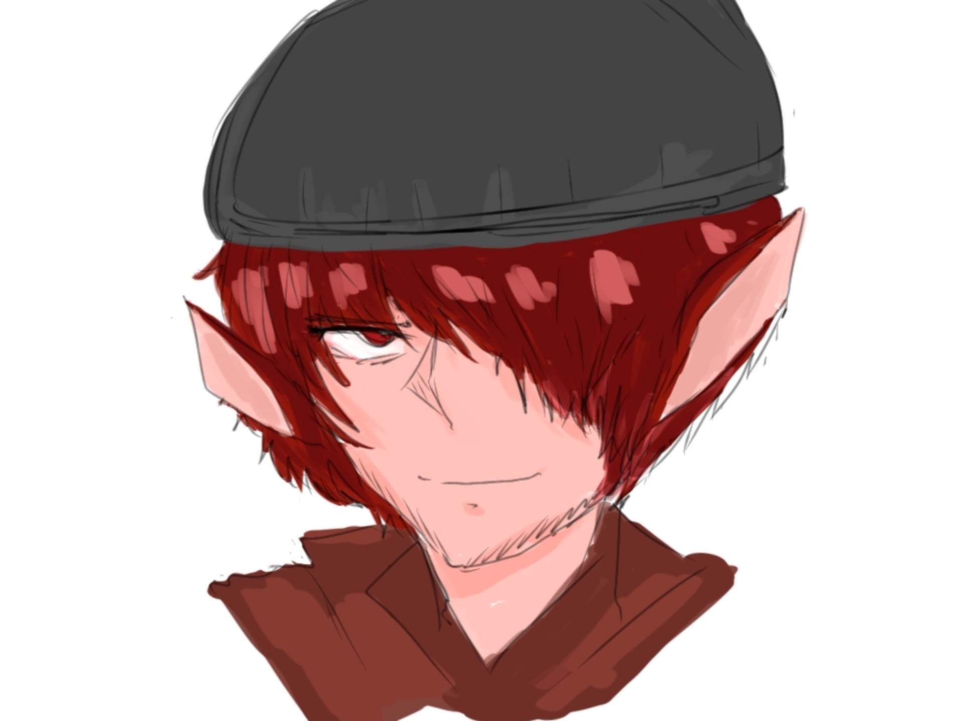 slendytubbies守护者理查的绘画过程,感谢st的一路相伴,踏过这一段