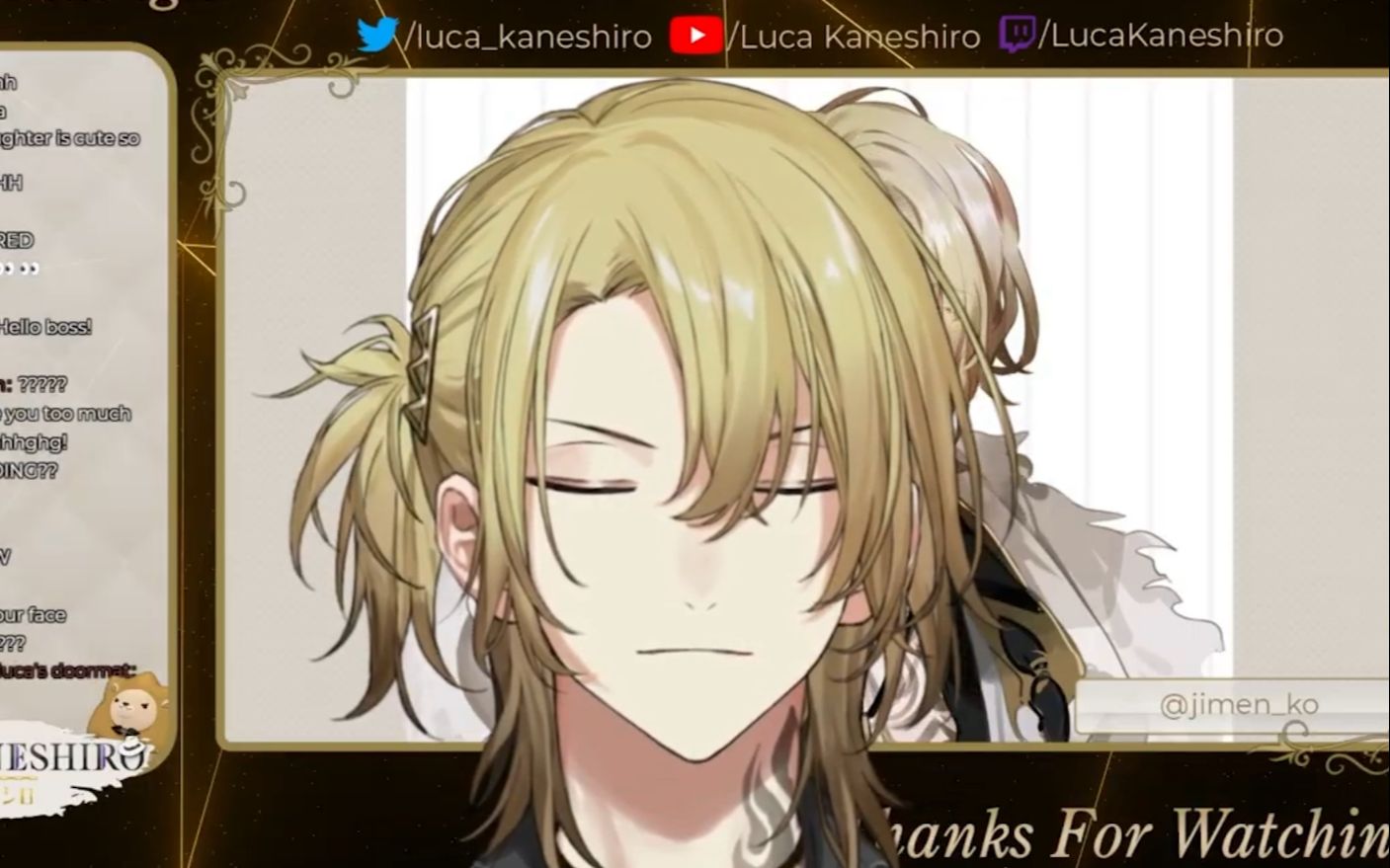 【luca kaneshiro】來點boss的ending連環親親_嗶哩嗶哩_bilibili