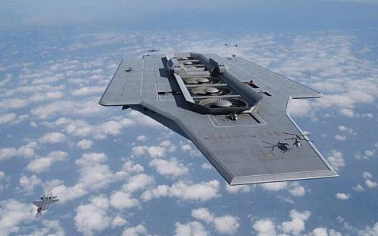 4000亿打造的空天母舰比航母还厉害搭载15架战机瞄准全球