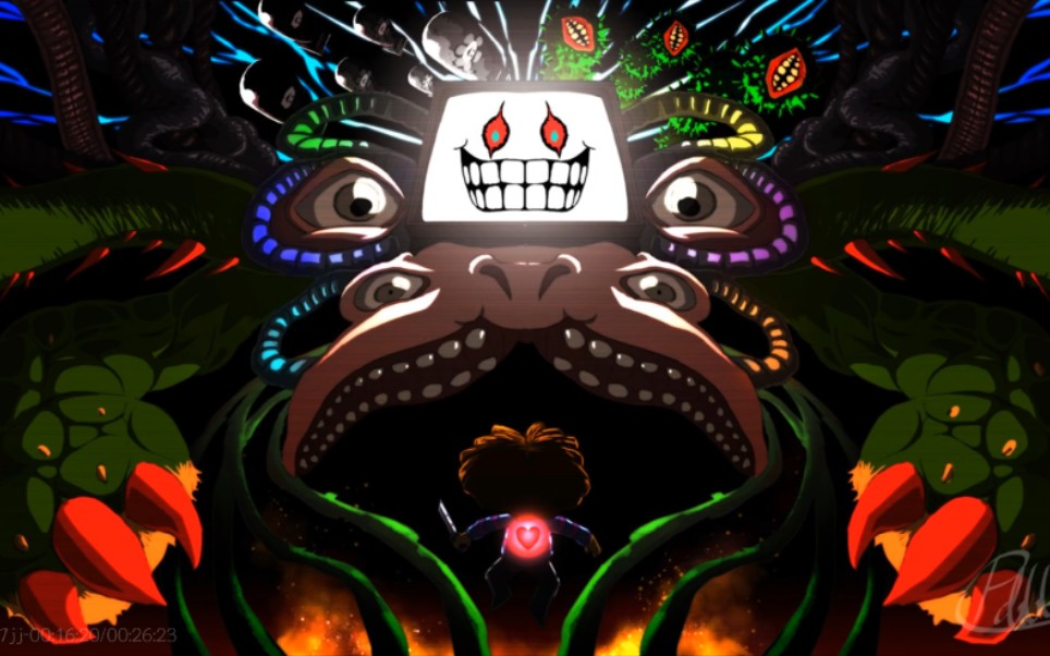 【undertale au音乐】underwar finale(omega flowey theme)