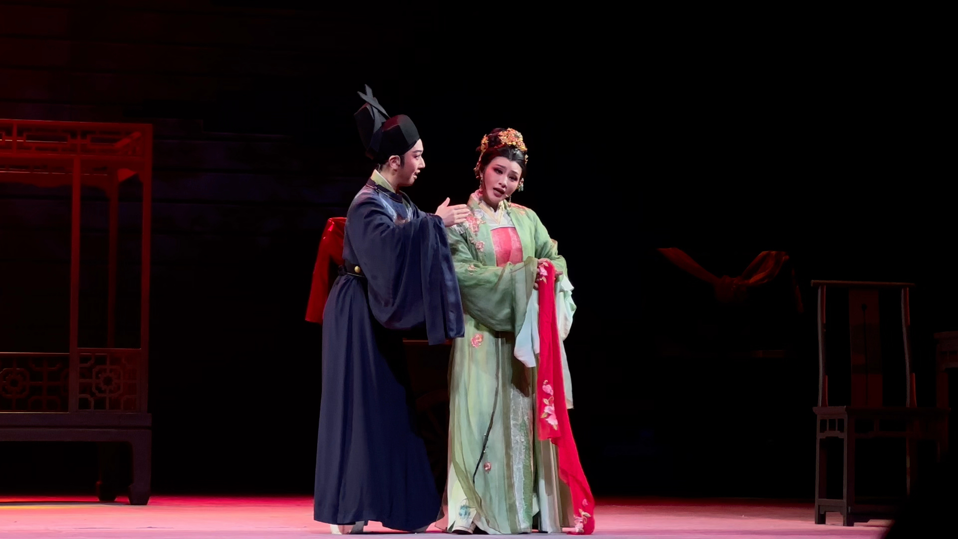 『越剧·帘卷西风』洞房 费帅少有的徐派哈哈哈哈