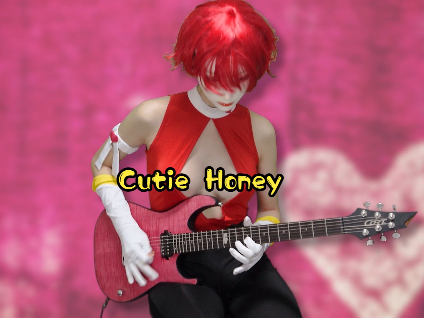 [图]「电吉他」“Cutie Honey” 甜心战士｜倖田來未 (Guitar Cover nacoco)