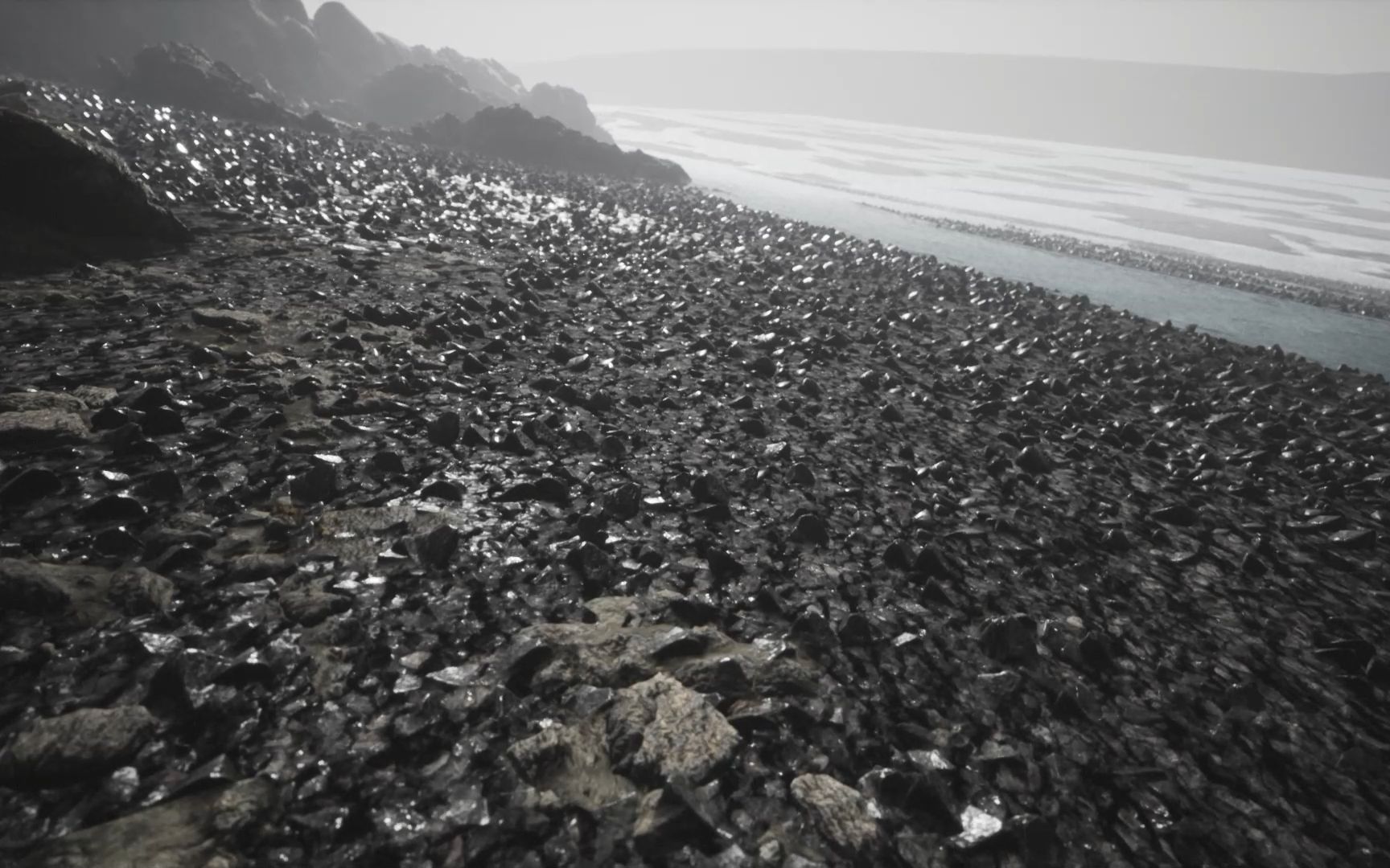 [图]steam中免费游戏画质的巅峰：漫游冰岛（Mýrdalssandur, Iceland）