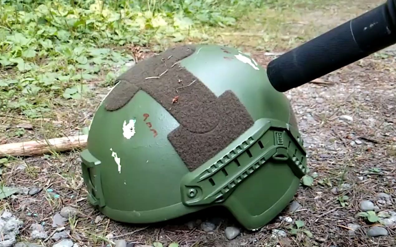 【中字】俄特种部队tor头盔防弹测试