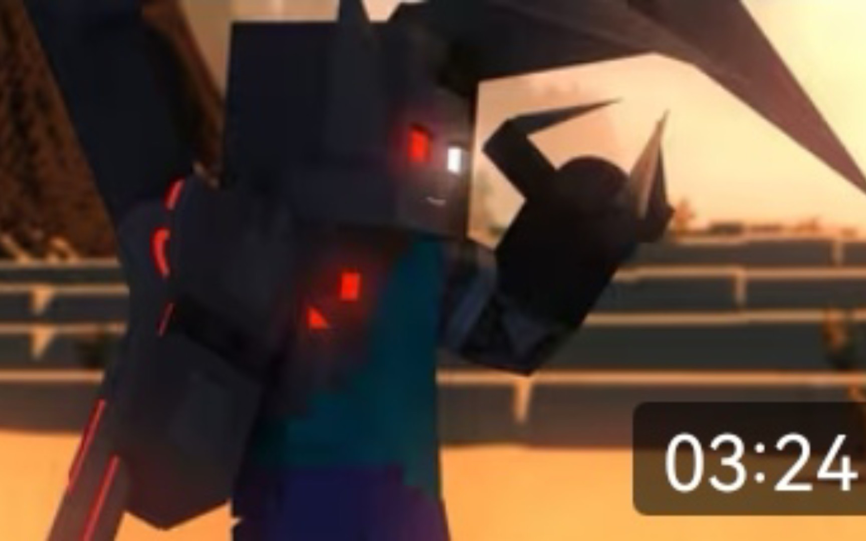 【8k】|《我的世界》最强战力 herobrine vs 实体303[2]404加入战场