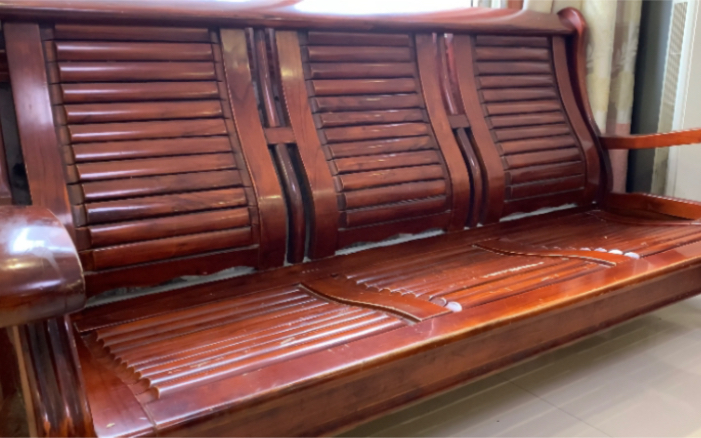 快过年了,给家里20年的老沙发做个垫子!