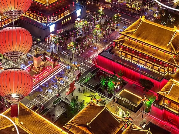 欢迎来到西安大唐不夜城