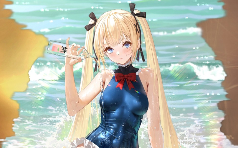 【碧蓝航线】霞 水边的霞光 角色与皮肤鉴赏(含特触)