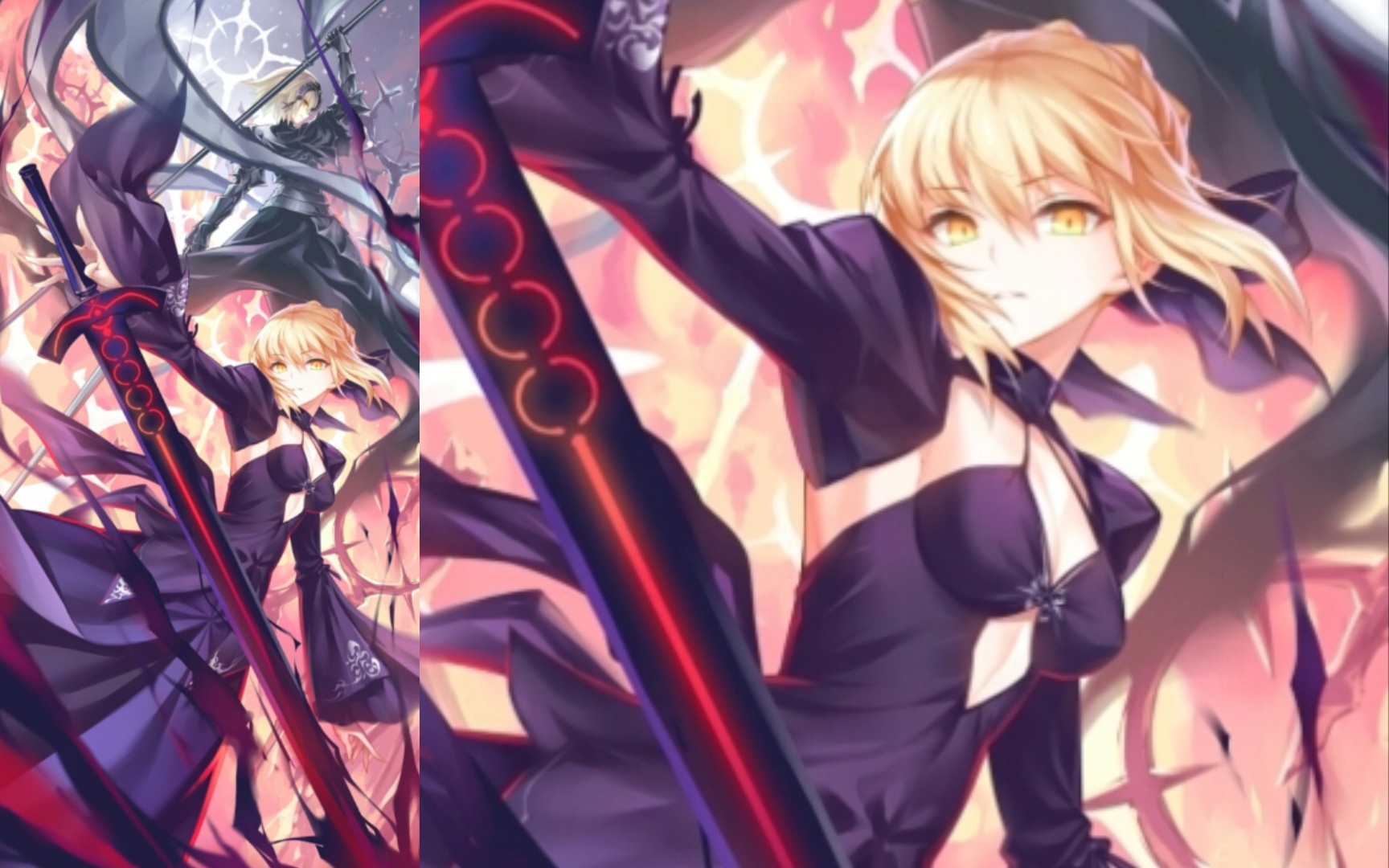 fate旧剑系列,金闪闪vs圣剑使