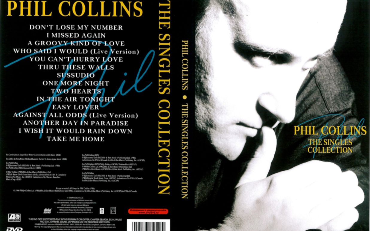 [图]Phil Collins 菲尔·柯林斯 - The singles collection 1990