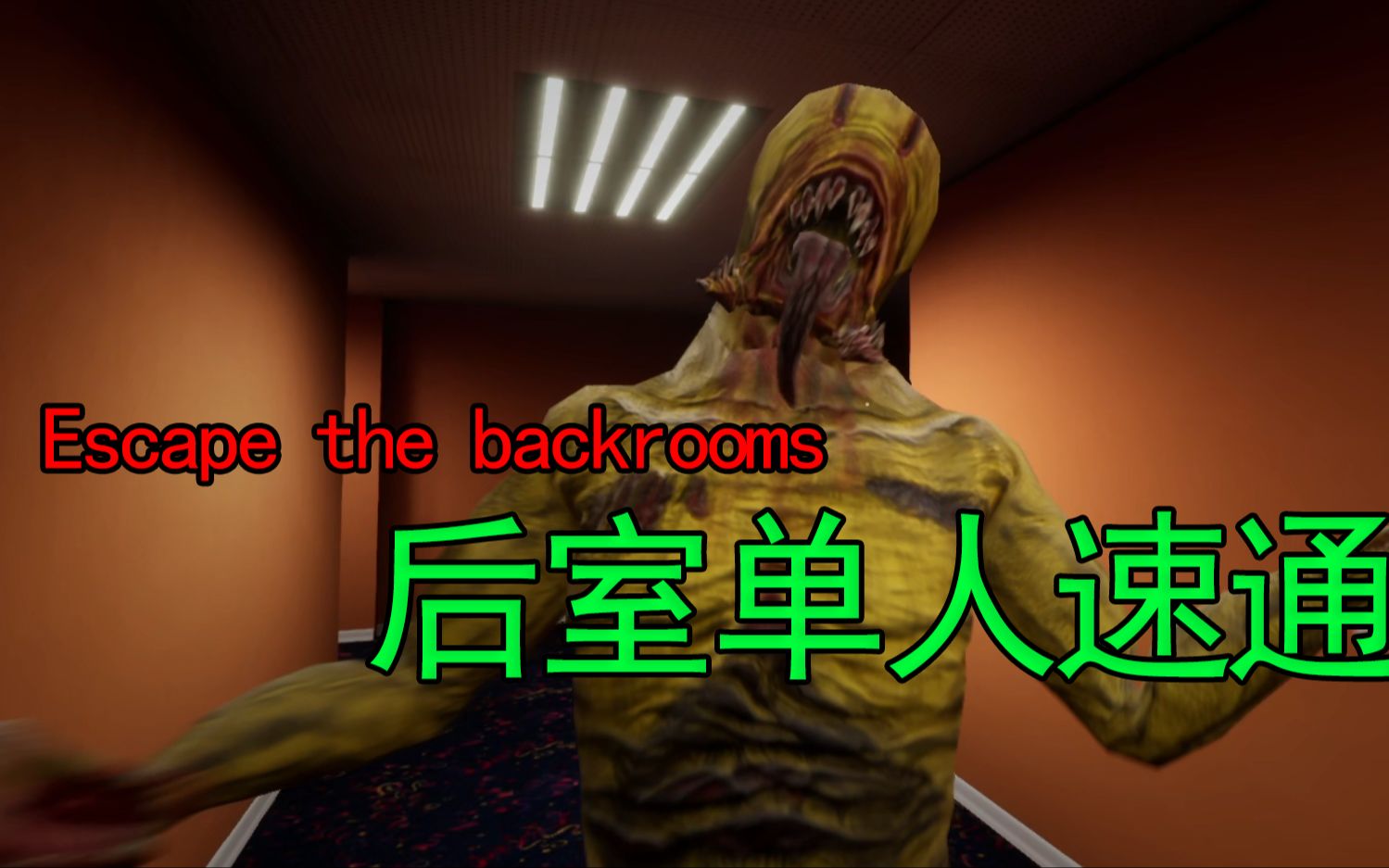 [图]《Escape the Backrooms》逃离后室单人速通