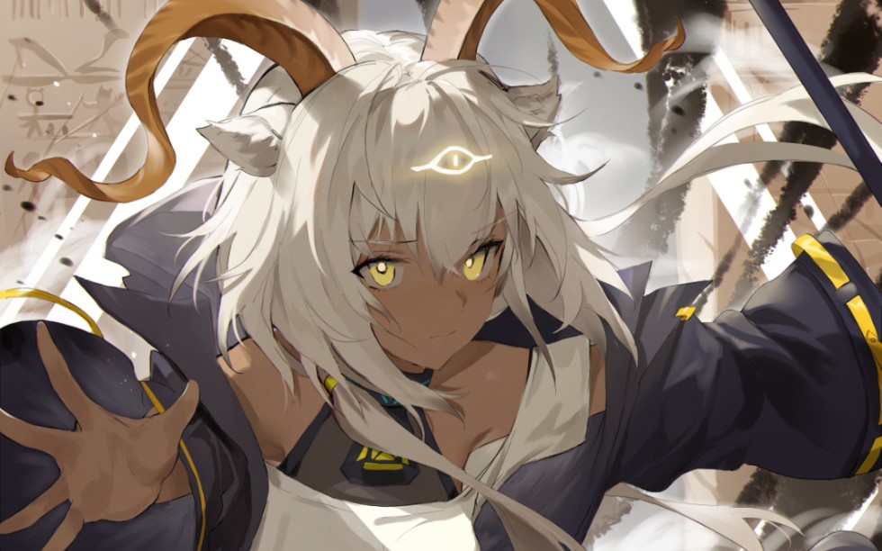 【明日方舟】四人纯术士无装置突破od-ex4 法老王在地上无所不能